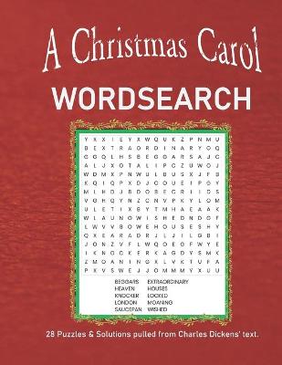 Book cover for A Christmas Carol Wordsearch