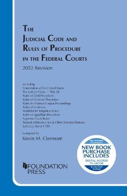 Cover of The Judicial Code and Rules of Procedure in the Federal Courts, 2022 Revision