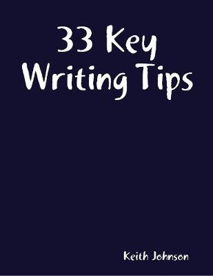 Book cover for 33 Key Writing Tips