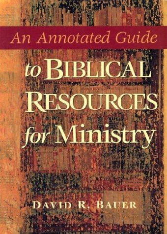 Book cover for An Annotated Guide to Biblical Resources for Ministry