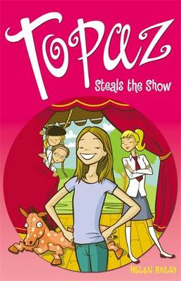 Book cover for Topaz Steals the Show