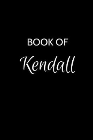 Cover of Book of Kendall