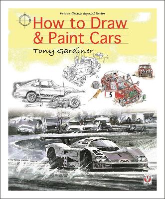 Book cover for How to Draw & Paint Cars