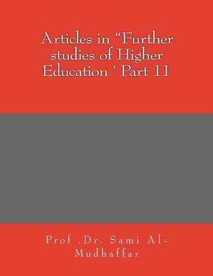 Cover of Articles in "Further studies of Higher Education ' Part 11