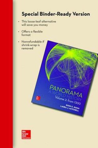 Cover of Looseleaf for Panorama: A World History Volume 2: From 1300