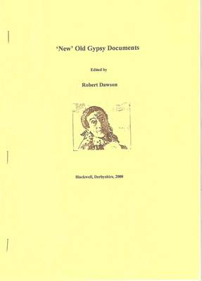 Cover of "New" Old Gypsy Documents