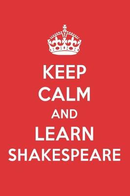 Book cover for Keep Calm and Learn Shakespeare