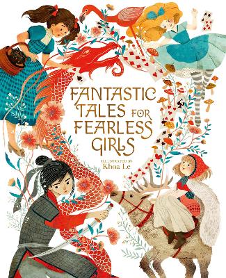 Book cover for Fantastic Tales for Fearless Girls