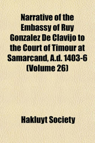 Cover of Works Issued by the Hakluyt Society Volume 26