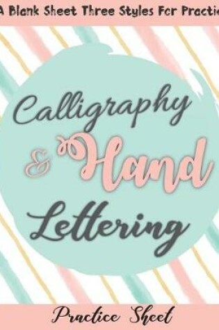 Cover of Calligraphy and Hand Lettering Practice Sheet