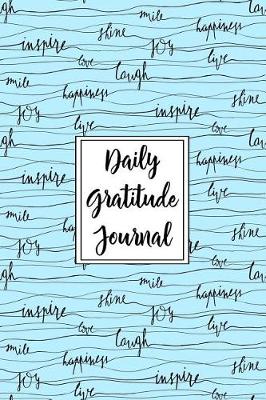 Cover of Gratitude Journal Inspiring Handwritten Words 10