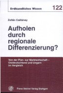 Book cover for Aufholen Durch Regionale Differenzierung?