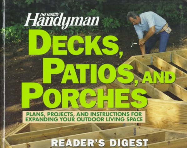 Book cover for Family Handyman Decks, Patios and Porches