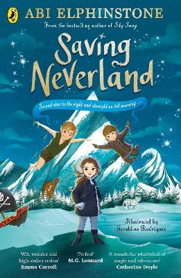 Book cover for Saving Neverland