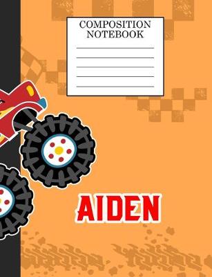 Book cover for Composition Notebook Aiden