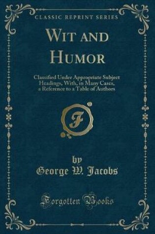 Cover of Wit and Humor