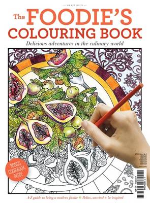 Book cover for The Foodie’s Colouring Book