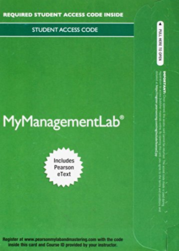 Book cover for 2014 Mylab Management with Pearson Etext -- Access Card -- For International Business