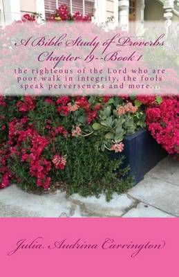 Book cover for A Bible Study of Proverbs Chapter 19--Book 1