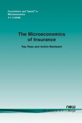 Cover of Microeconomics of Insurance