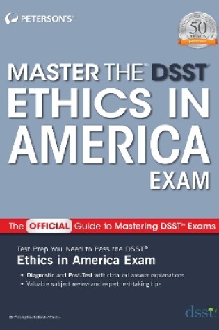 Cover of Master the DSST Ethics in America Exam