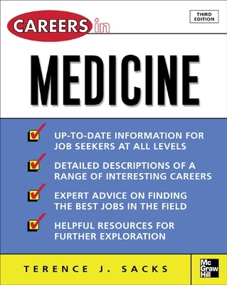 Book cover for Careers in Medicine, 3rd Ed.