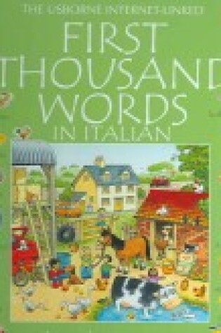 Cover of First Thousand Words in Italian