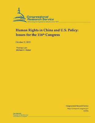 Book cover for Human Rights in China and U.S. Policy