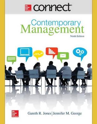 Book cover for Connect 1 Semester Access Card for Contemporary Management