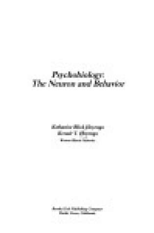 Cover of Psychobiology