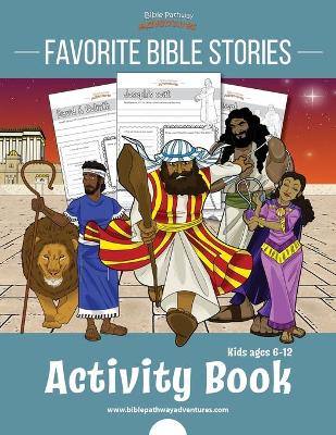 Book cover for Favorite Bible Stories Activity Book
