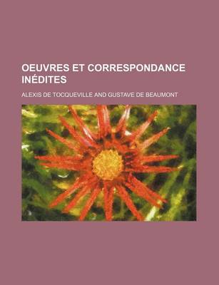 Book cover for Oeuvres Et Correspondance Inedites (1)