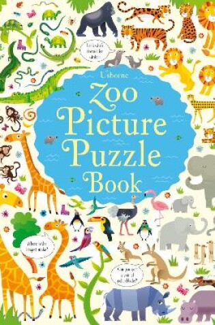 Cover of Zoo Picture Puzzle Book