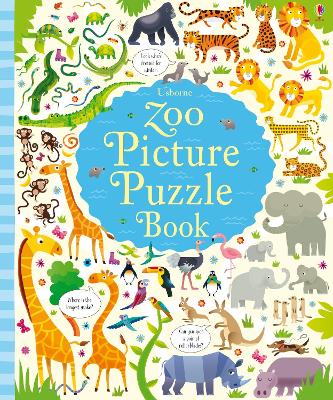 Book cover for Zoo Picture Puzzle Book
