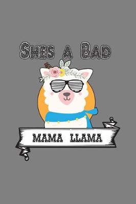 Book cover for she's A Bad Mama Llama