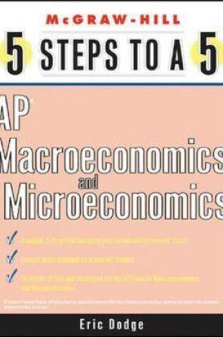 Cover of 5 Steps to a 5 AP Macroeconomics and Microeconomics