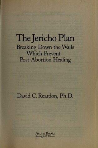 Cover of The Jericho Plan