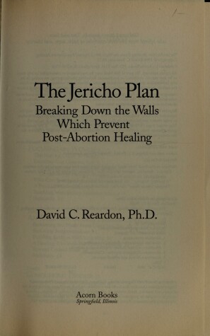 Book cover for The Jericho Plan