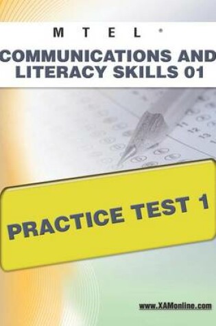 Cover of MTEL Communication and Literacy Skills 01 Practice Test 1