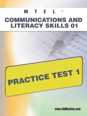 Cover of MTEL Communication and Literacy Skills 01 Practice Test 1