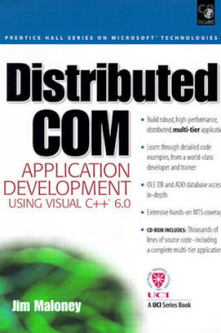 Cover of Distributed COM Application Development Using Visual C++ 6.0