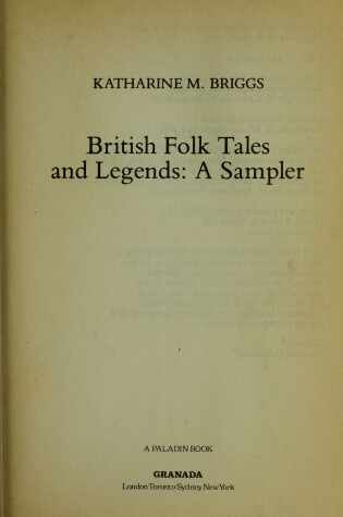 Cover of British Folk Tales and Legends