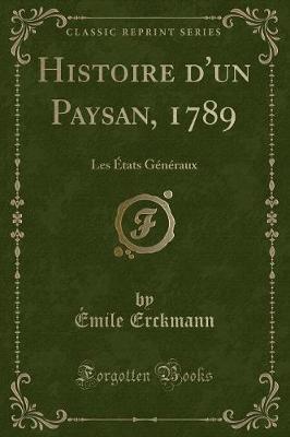 Book cover for Histoire d'Un Paysan, 1789