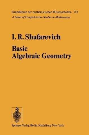 Cover of Basic Algebraic Geometry