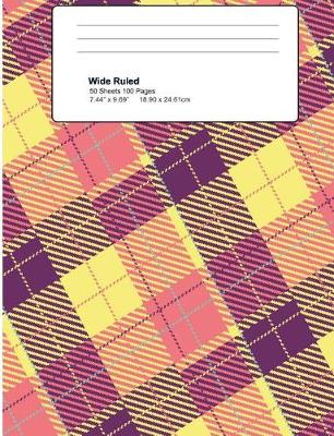 Book cover for Pastel Plaid Pattern