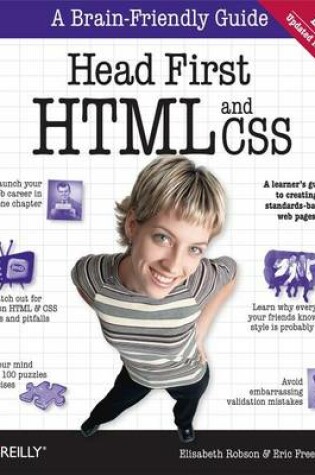 Cover of Head First HTML and CSS