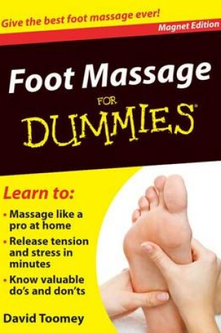 Cover of Foot Massage for Dummies