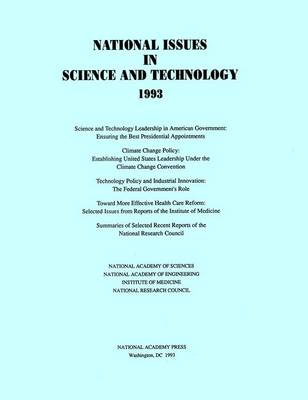 Book cover for National Issues in Science and Technology 1993