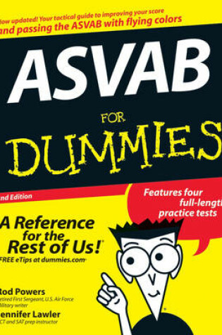 Cover of ASVAB For Dummies