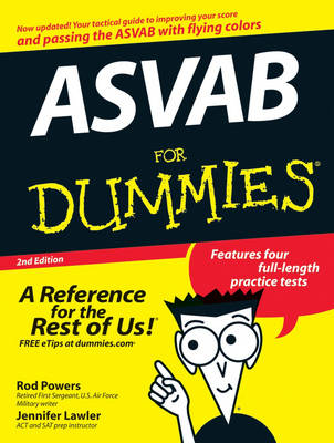 Book cover for ASVAB For Dummies